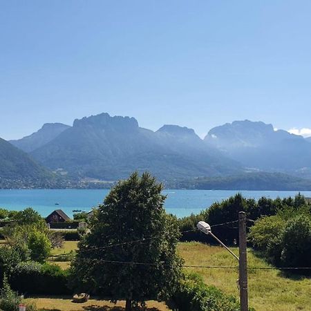 Charmant Duplex Face Au Lac Sévrier Екстериор снимка